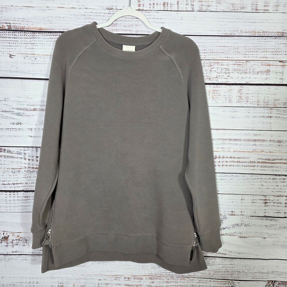 Varley Manning Crewneck Sweatshirt Women's Size Large Gray
